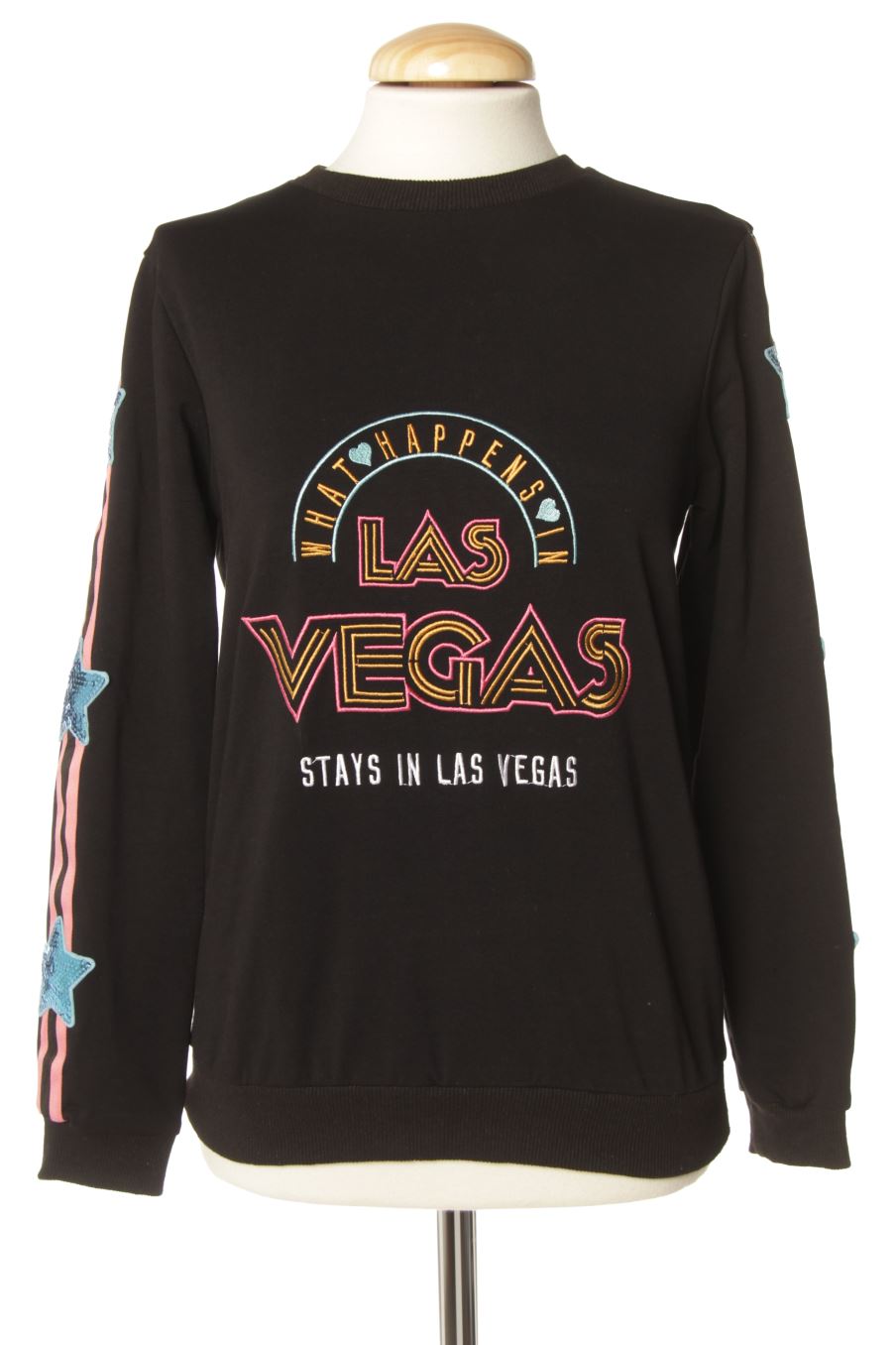 Sudadera de Minueto de la talla XS, de color negro