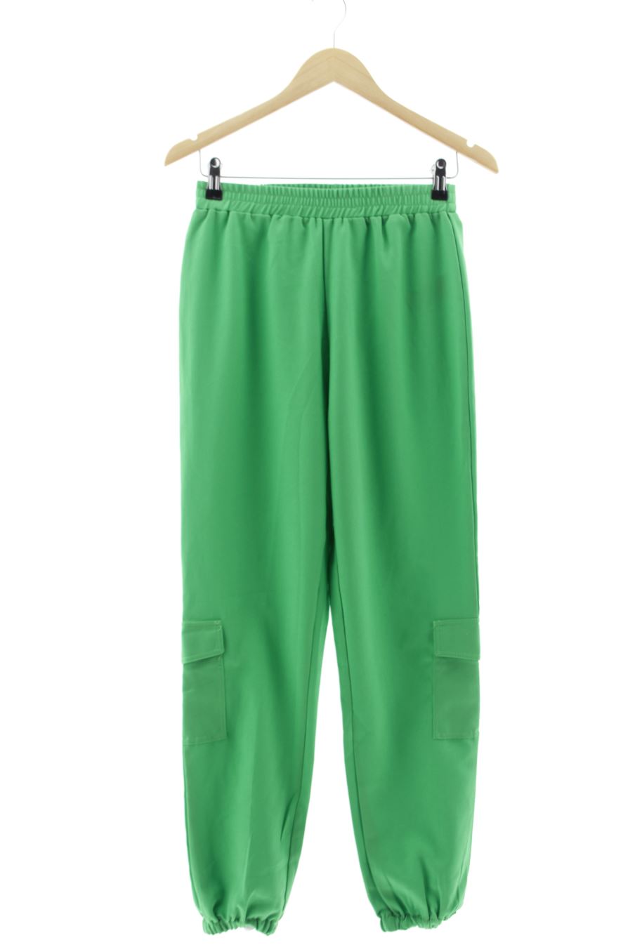 Pantalon Boohoo de la taille 36, de couleur vert