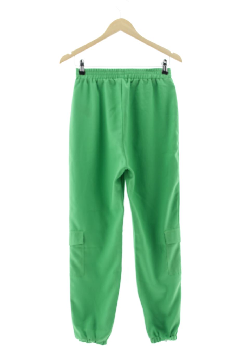 Pantalon Boohoo de la taille 36, de couleur vert