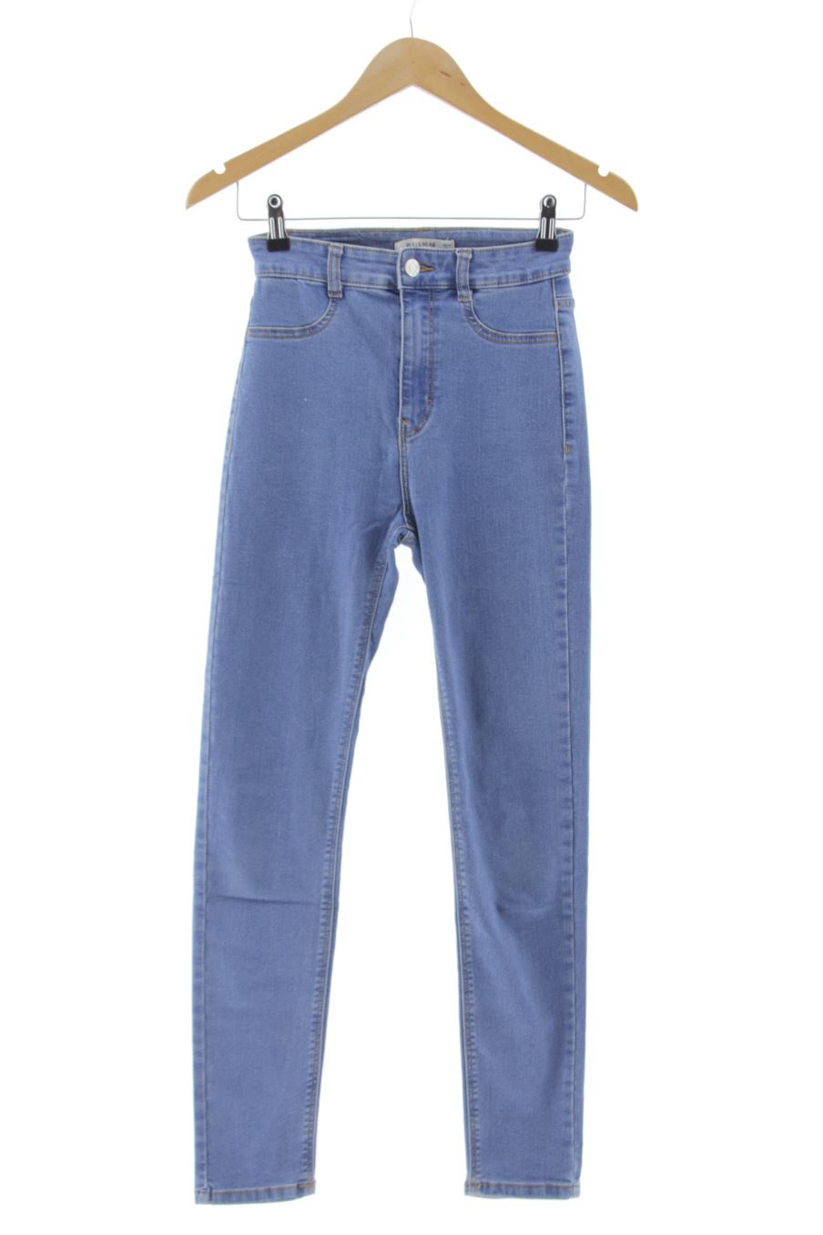 Vaquero de Pull & Bear de la talla 34, de color azul de ropa vaquera