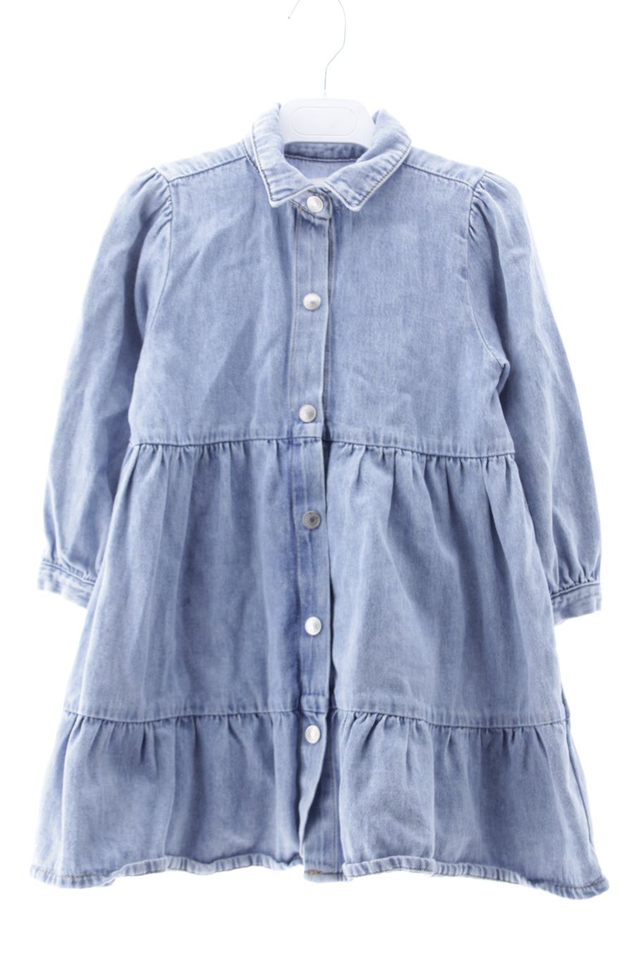 Robe casual Zara de la taille 4 ans de denim de seconde main