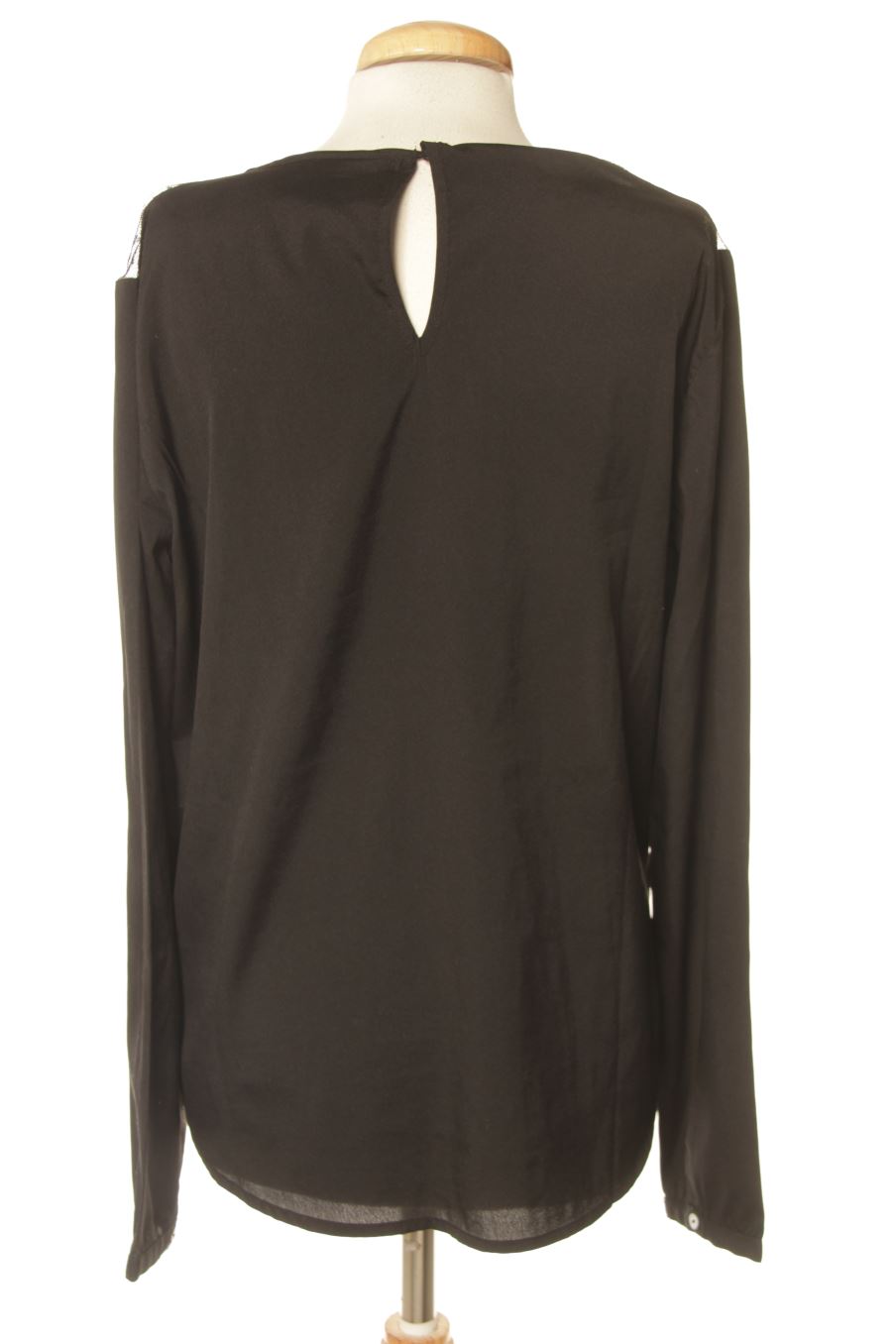Blouse à manches longues Only de la taille 40, de couleur noir