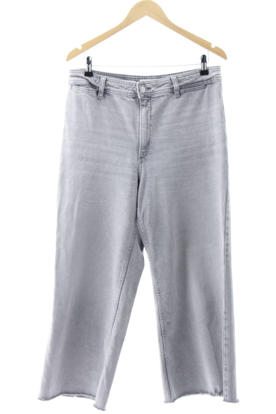 Jeans Mango de la taille 42, de couleur gris de denim