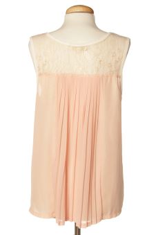 Blouse à manches courtes 40 Peace n`love