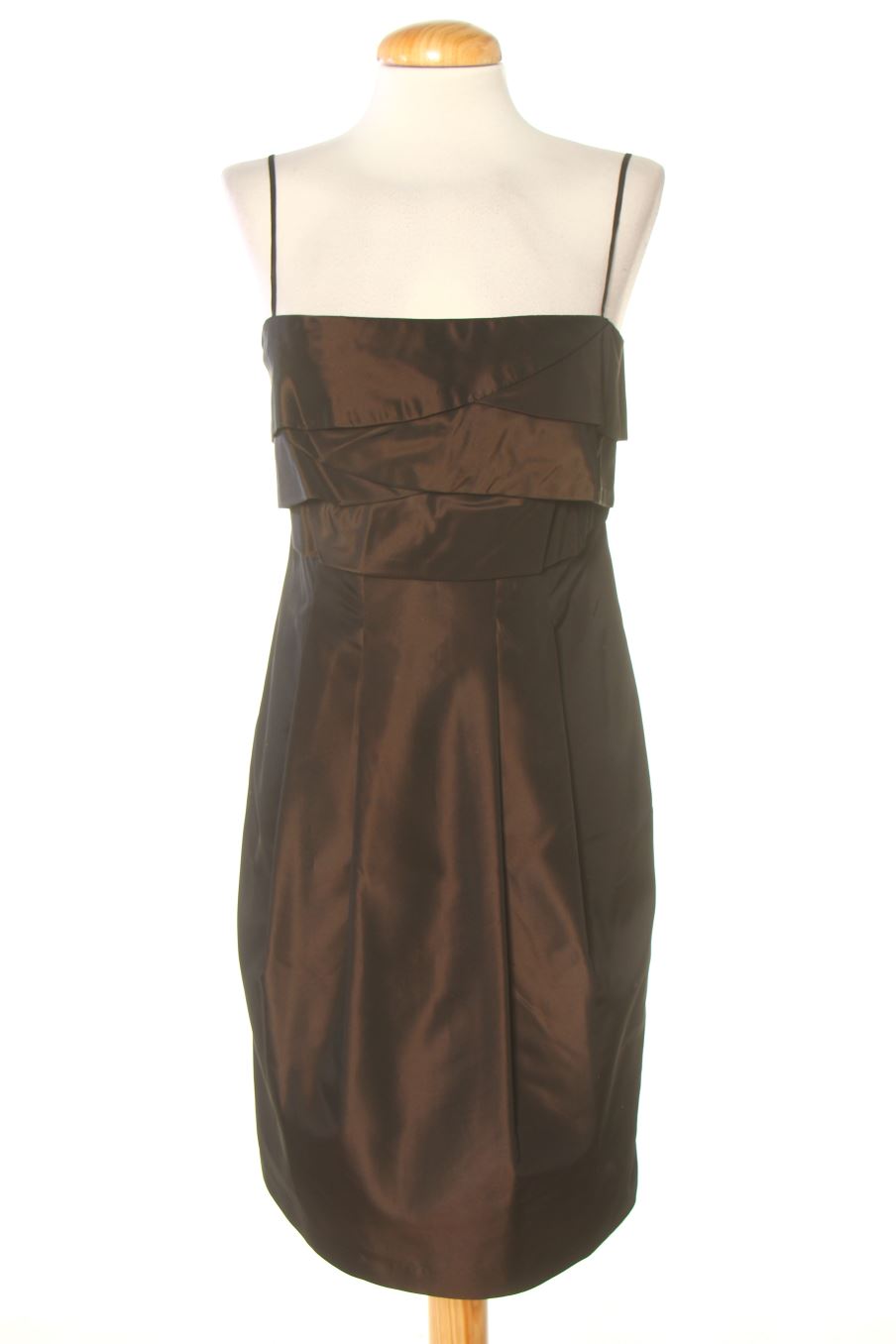 Robe Zara de la taille L, de couleur marron