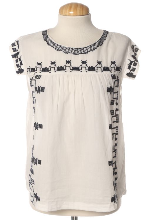 Blouse à manches courtes
