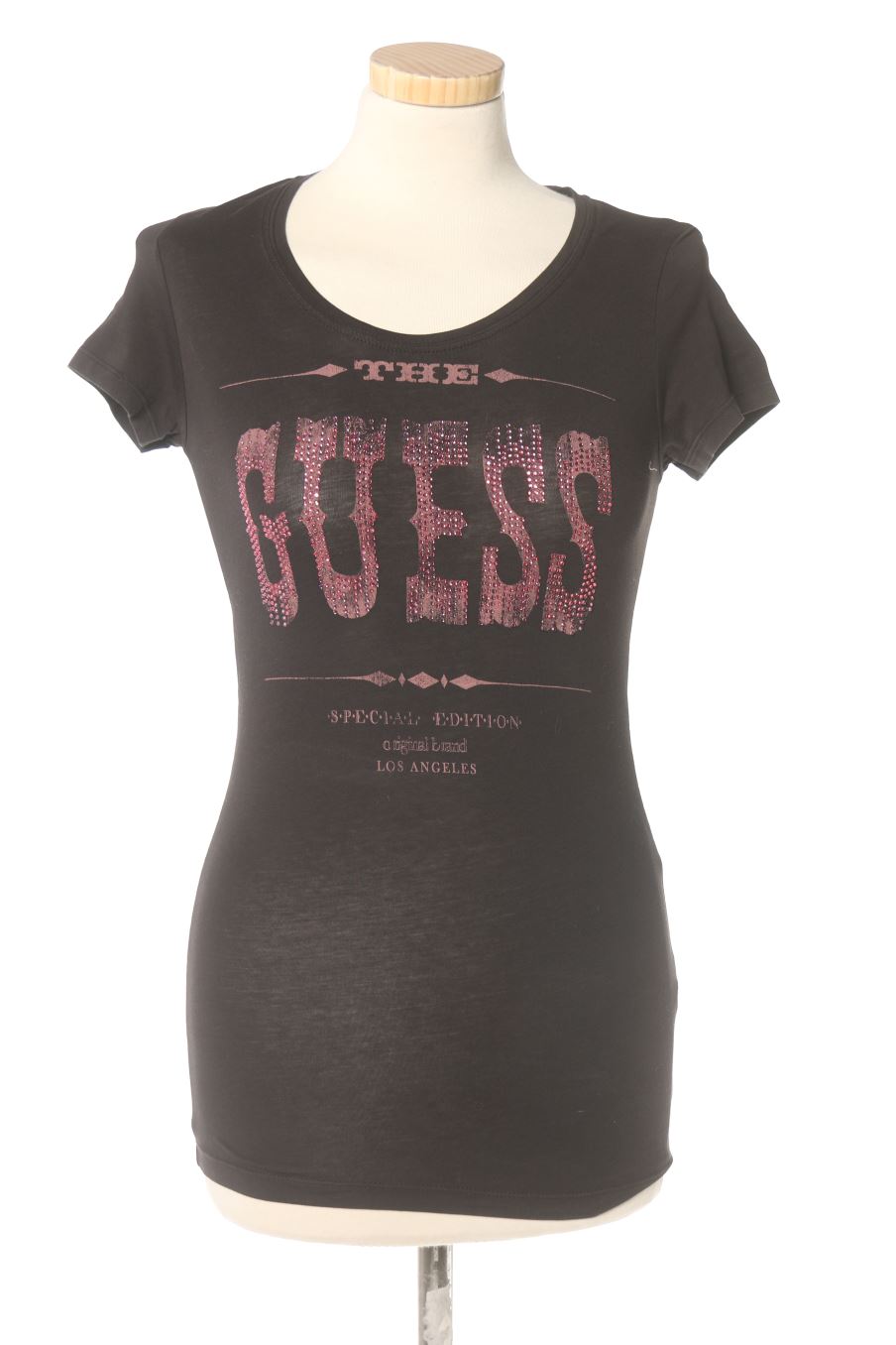 T-shirt Guess de la taille S, de couleur noir