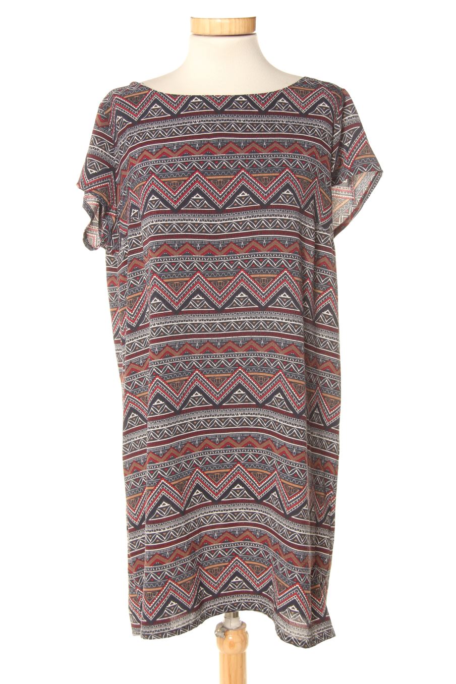 Robe casual OCTOBER de la taille L, de couleur imprimés