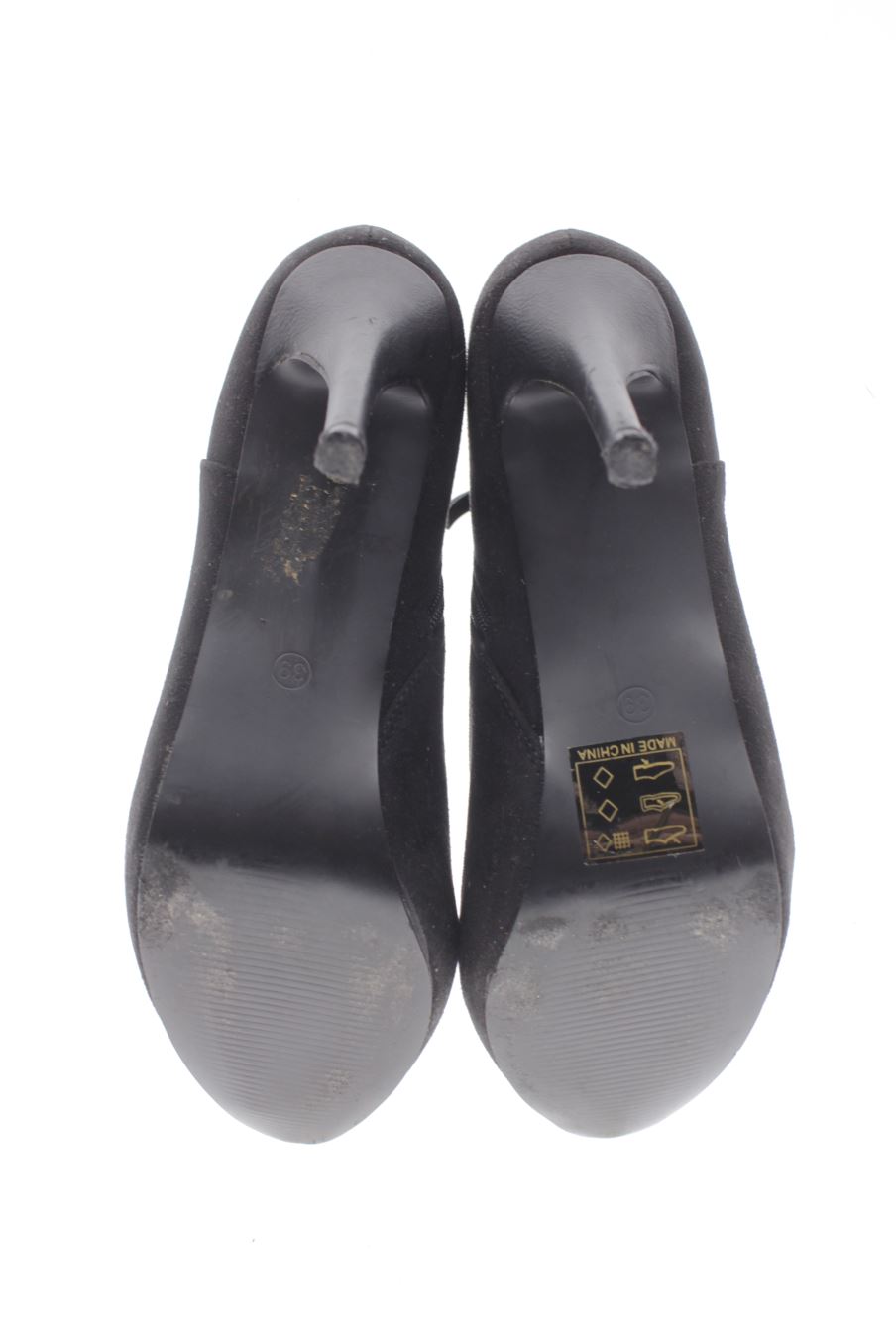 Botines de Top Girl de la talla 39, de color negro de