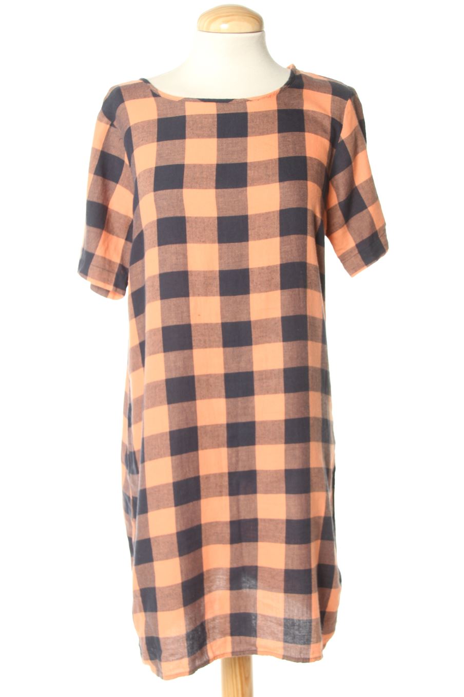 Einfaches Kleid von Jacqueline De Yong Größe 36, Farbe Kariert, für