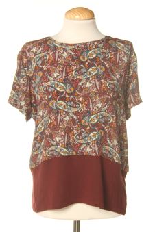 Blouse à manches courtes S PERCENTIL, photo 1 sur 2
