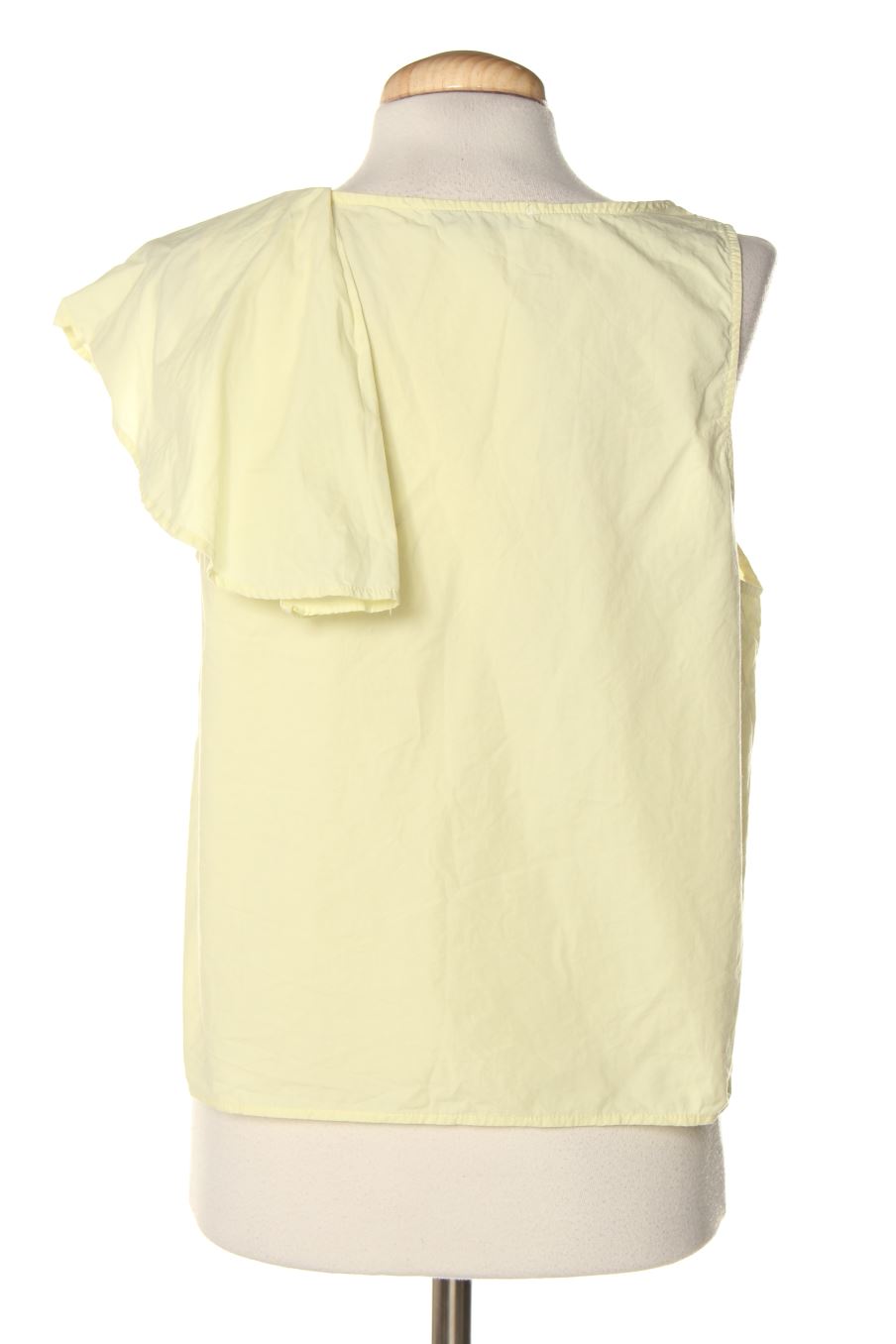 Top de Pull & Bear de la talla L, de color amarillo