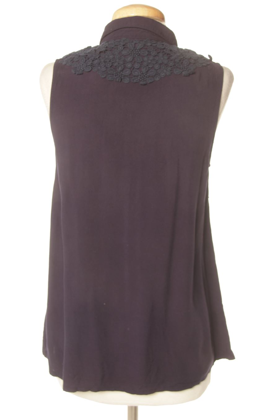 Ärmelloses Hemd von Brave Soul Größe XS, Farbe Marineblau, für