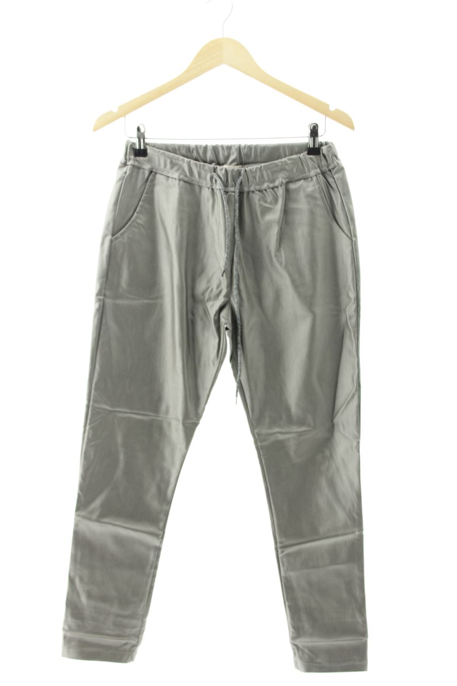 Jeans de Made in italy de la talla 38, de color argentato
