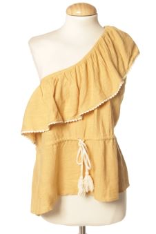 Blusa de manga corta L Zara