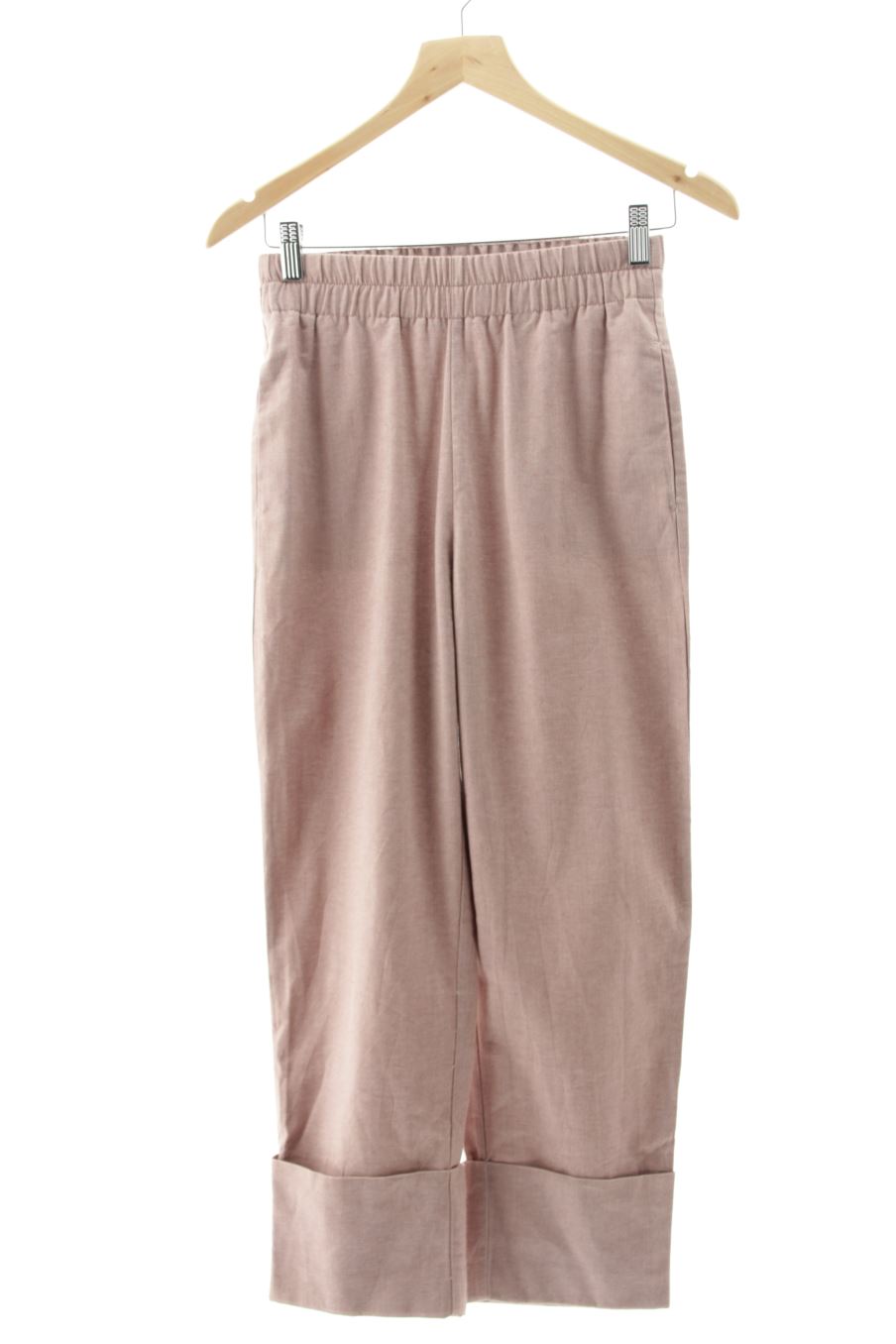Pantalon Casual Zara de la taille XS, de couleur rose