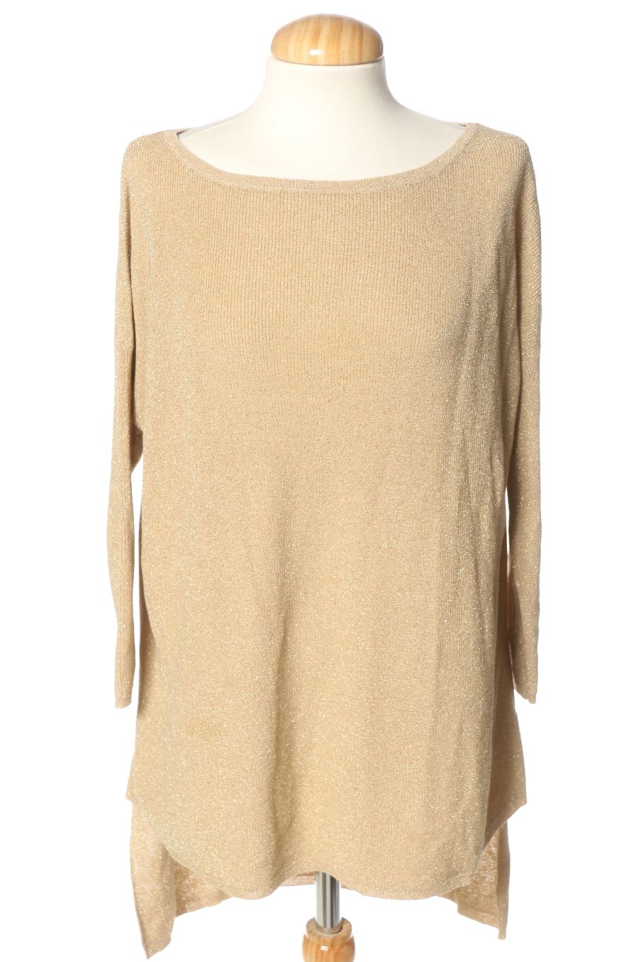 Jersey de Zara de la talla M, de color dorado