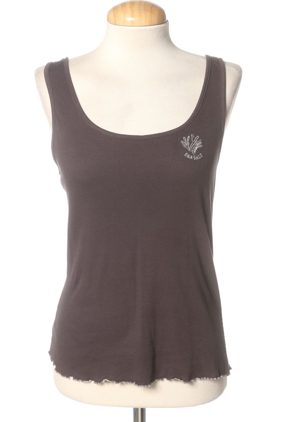Aufwändiges Top von Women'secret Größe S, Farbe Grau, für