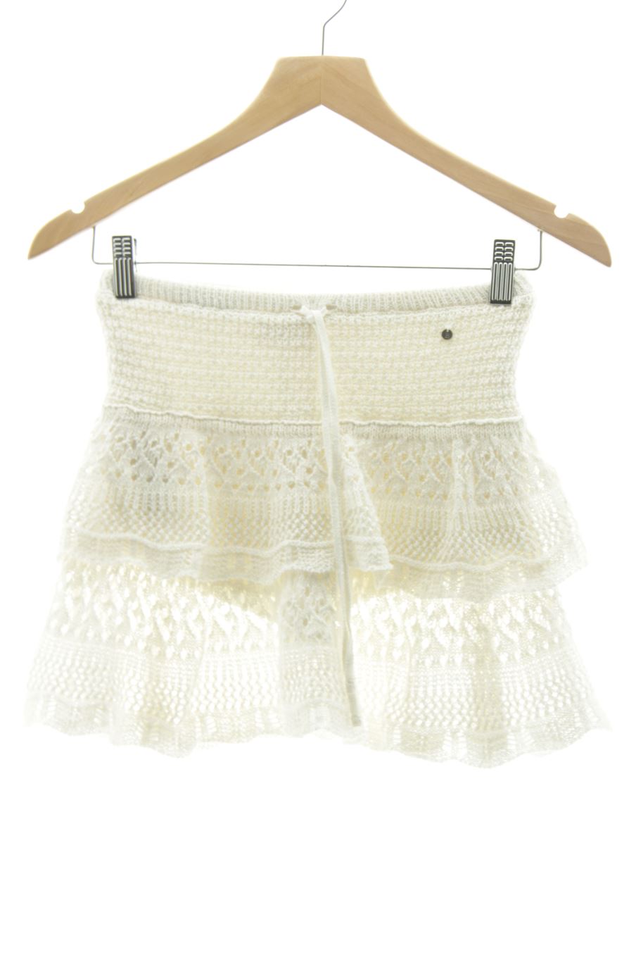 Falda de Brownie de la talla S, de color beige