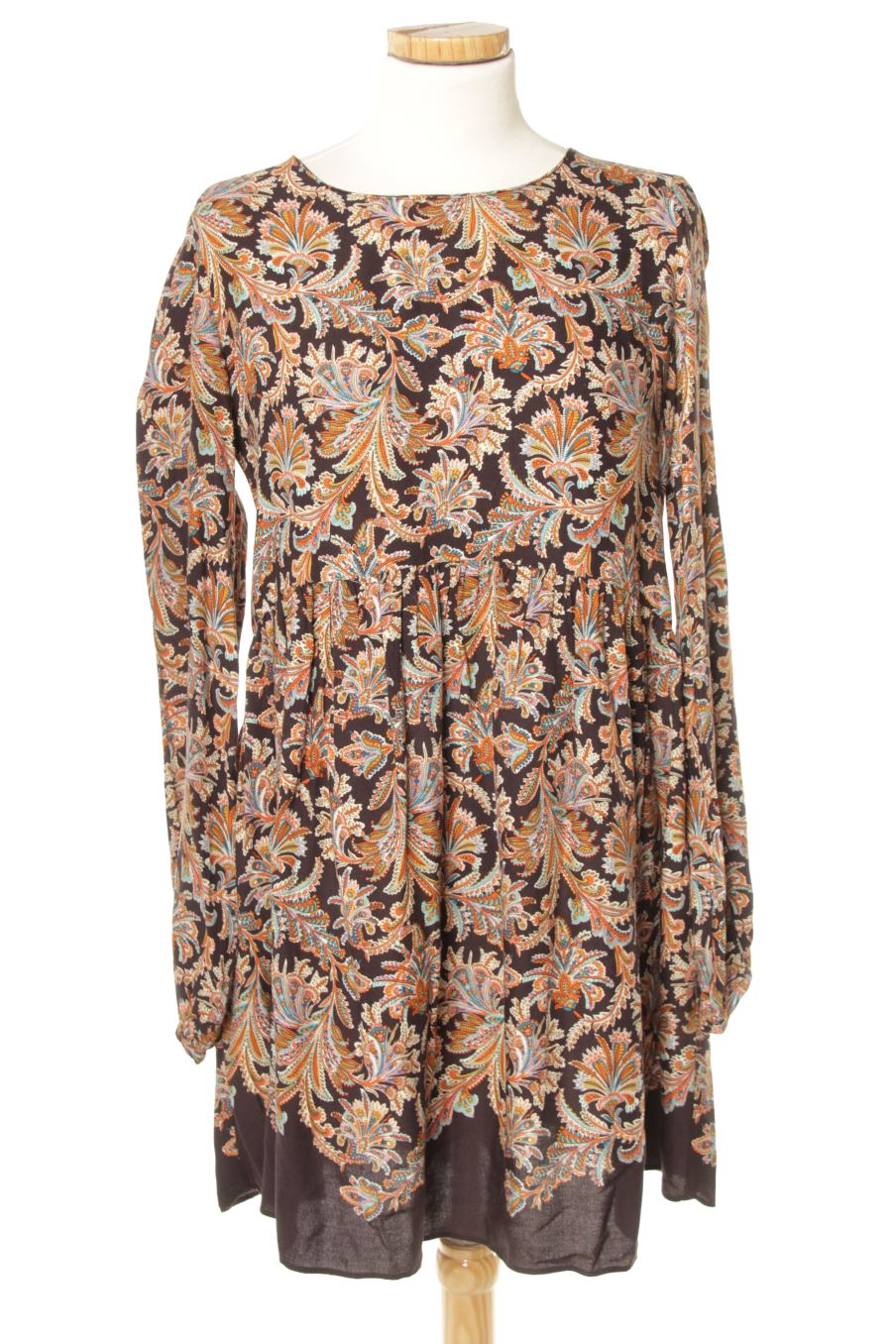 Robe casual Trafaluc de la taille S, de couleur imprimés