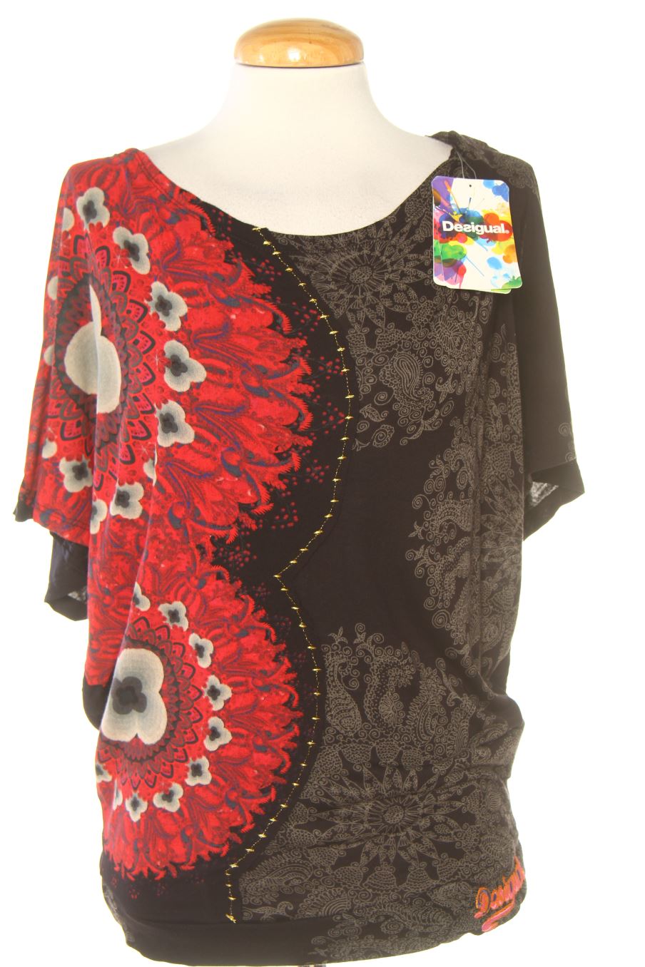 T-Shirt von Desigual Größe S, Farbe Aufdruck, für