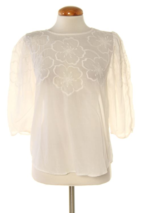 Blusa a maniche lunghe
