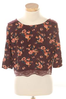 Blouse à manches courtes S Bershka, photo 1 sur 2