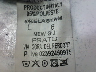 Leggings de Made in italy de la talla S, de color negro