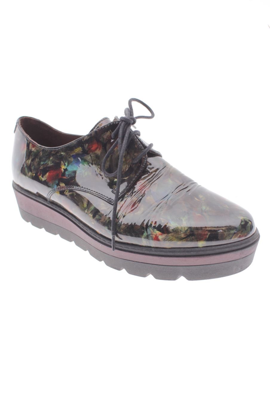 Zapatos de tacon de Hispanitas de la talla 41, de color flores de