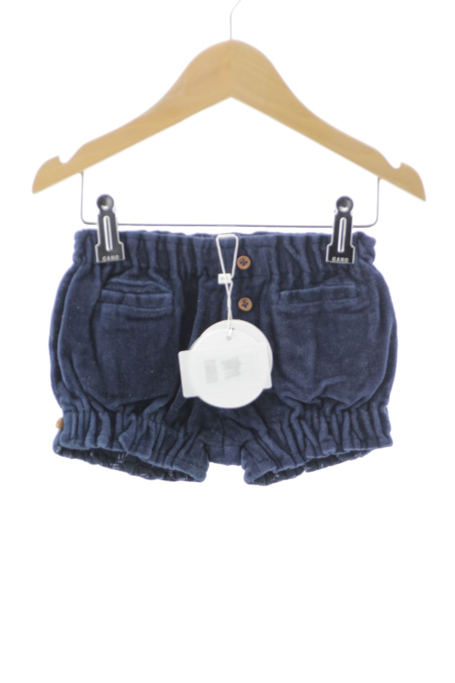 Mit Etikett Bonnet a Pompon Kurze Hose Größe 56
