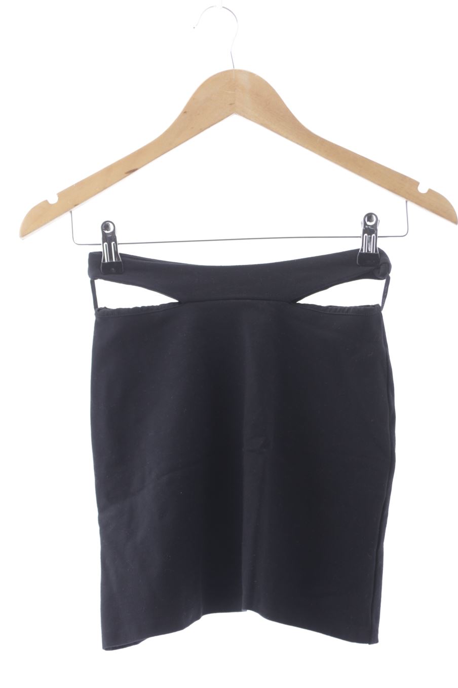 Falda de Pull & Bear de la talla S, de color negro