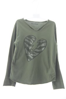 Langärmeliges T-shirt 122 Zadig & Voltaire
