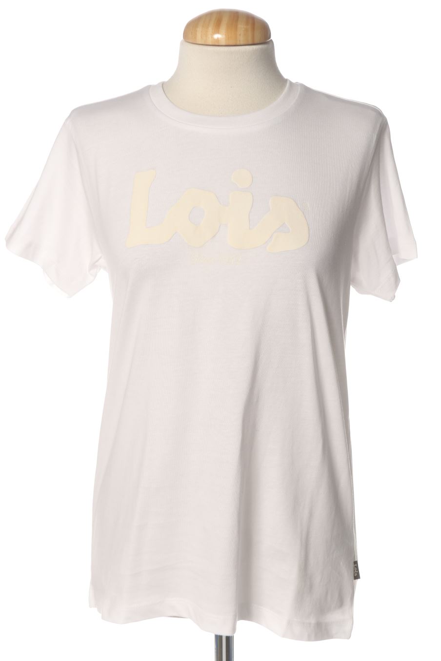 T-Shirt von Lois Jeans Größe M, Farbe Weiss, für