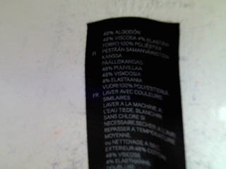 Falda de H&M de la talla 36, de color negro