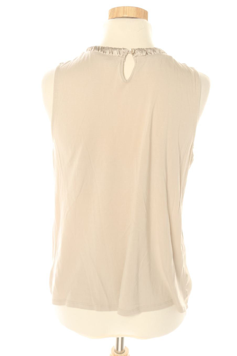 Top de PERCENTIL de la talla S, de color beige