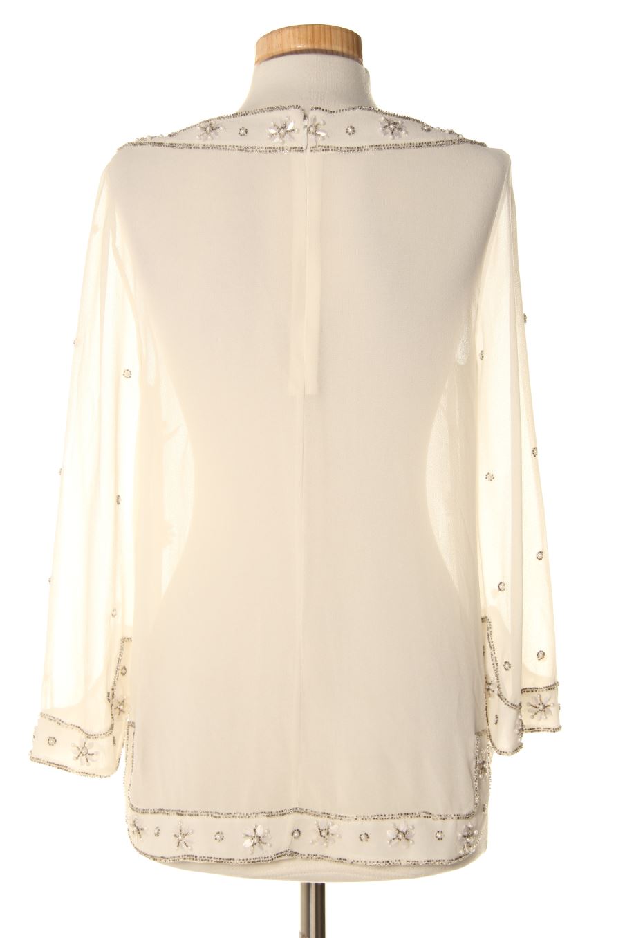 Blouse à manches longues Sfera de la taille S, de couleur blanc