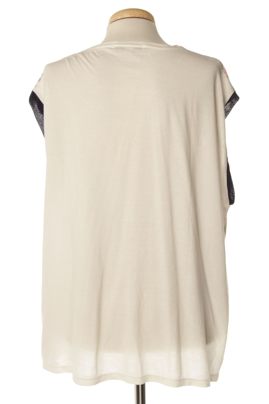 Blusa de manga corta de Cortefiel de la talla XL, de color estampado