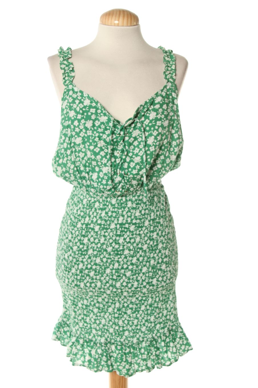 Bershka robe verte 2025