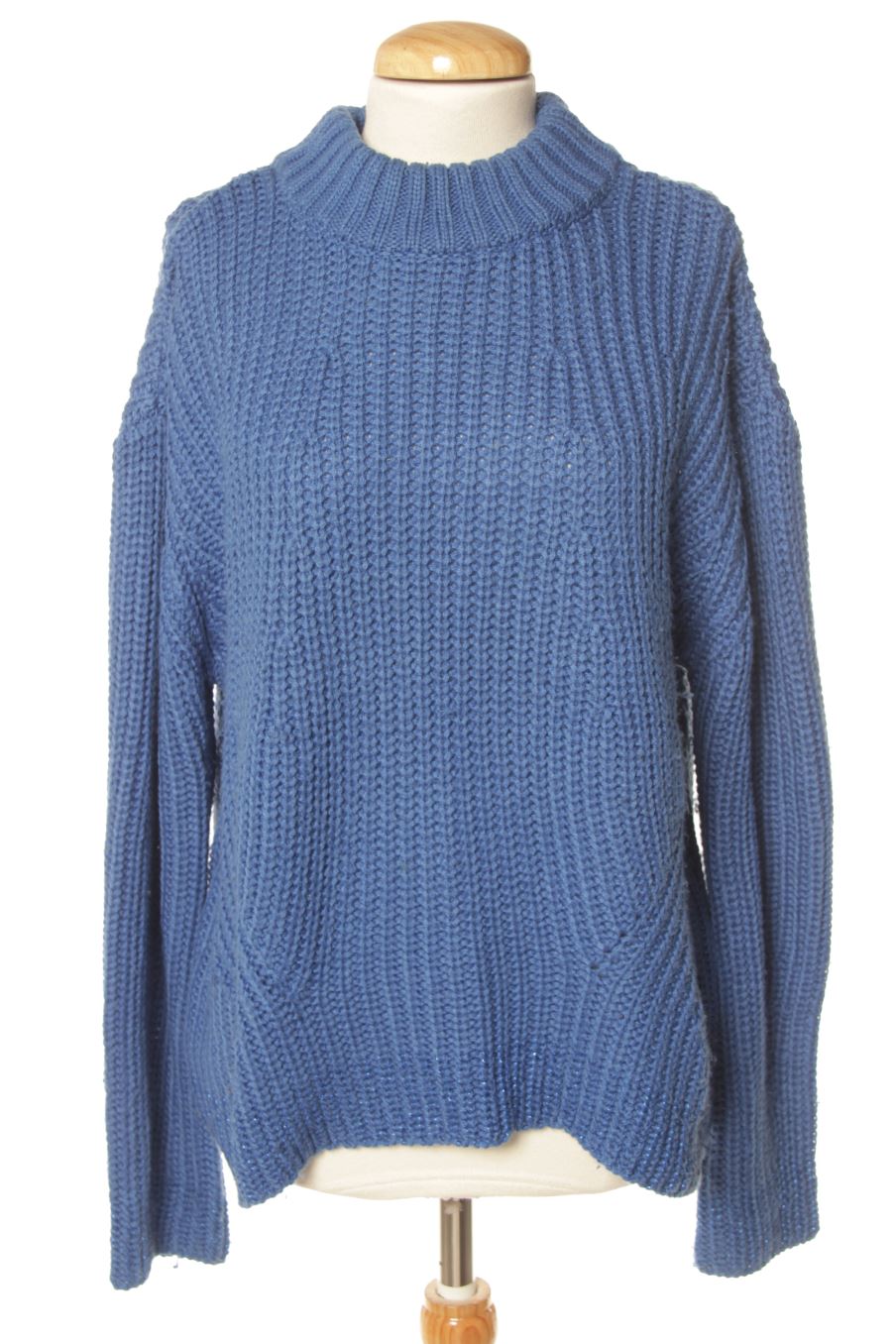 Pull Pieces de la taille M, de couleur bleu marine