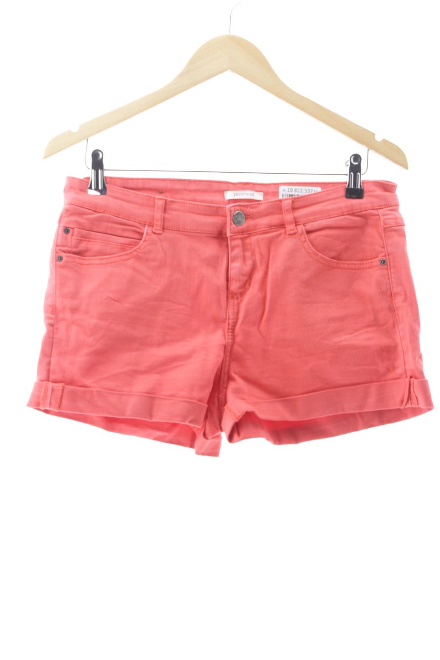 Shorts Promod de la taille 42, de couleur orange de denim