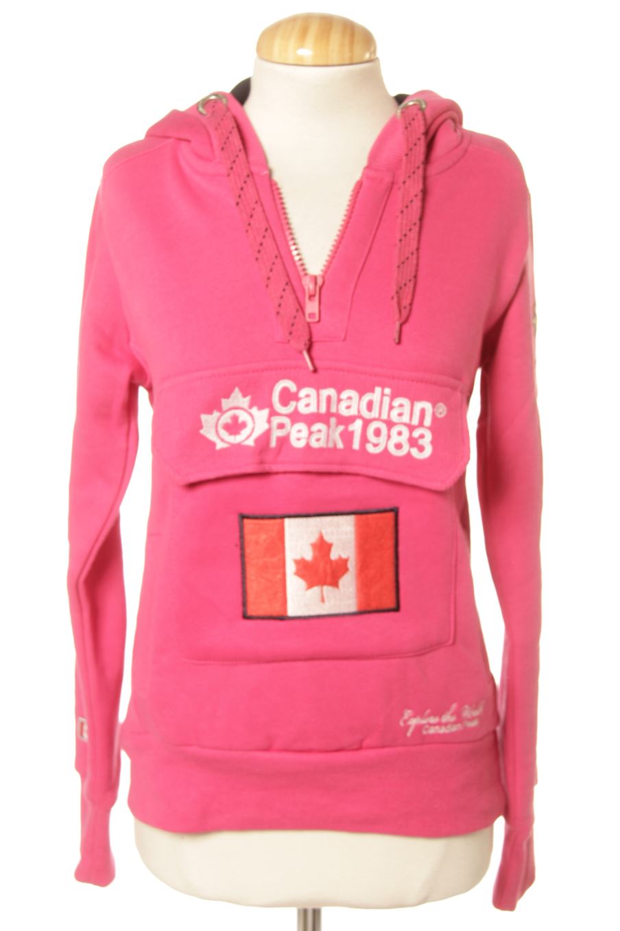 Sweat CANADIAN PEAK de la taille S, de couleur rose