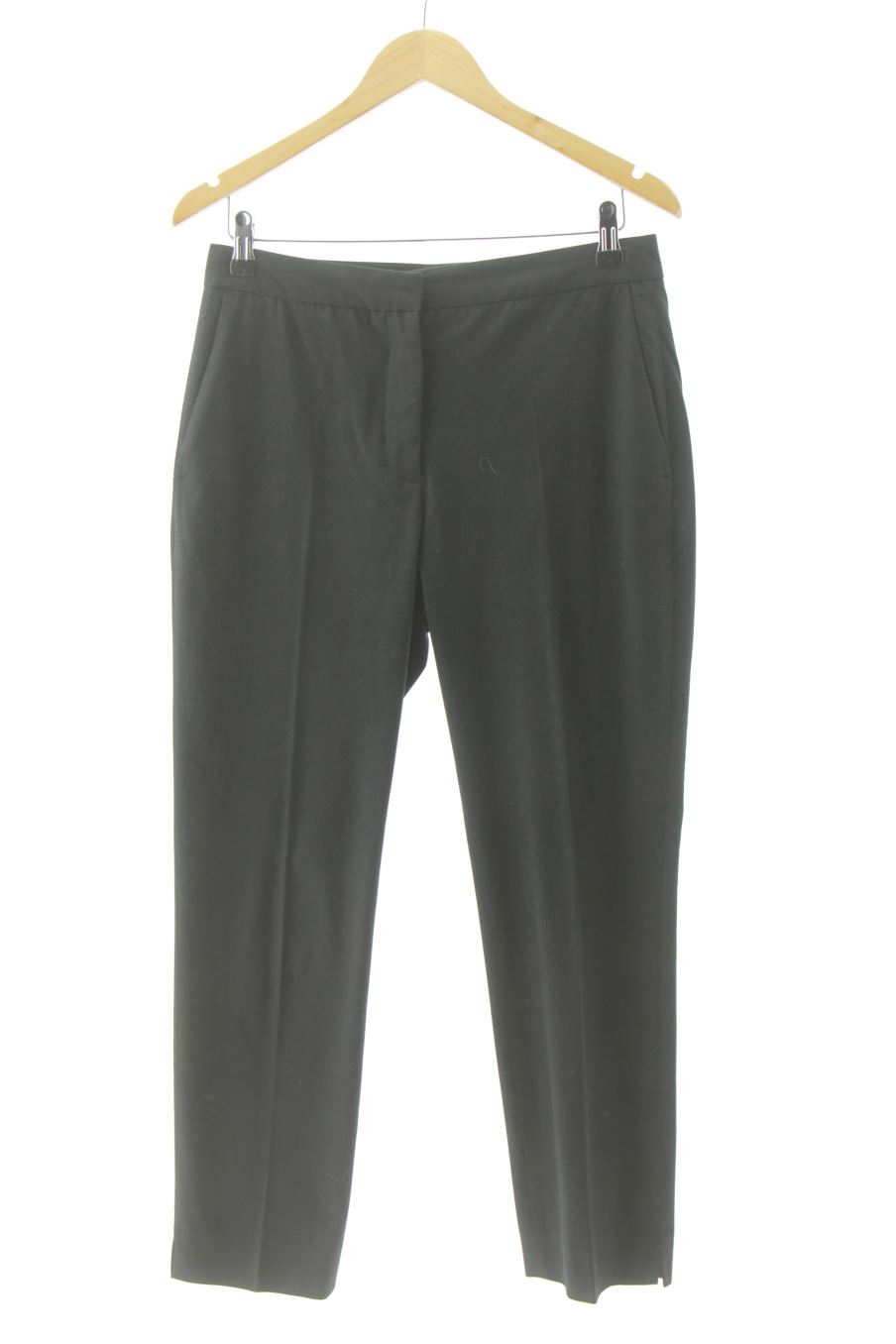 Pantalon Zara de la taille 38, de couleur noir