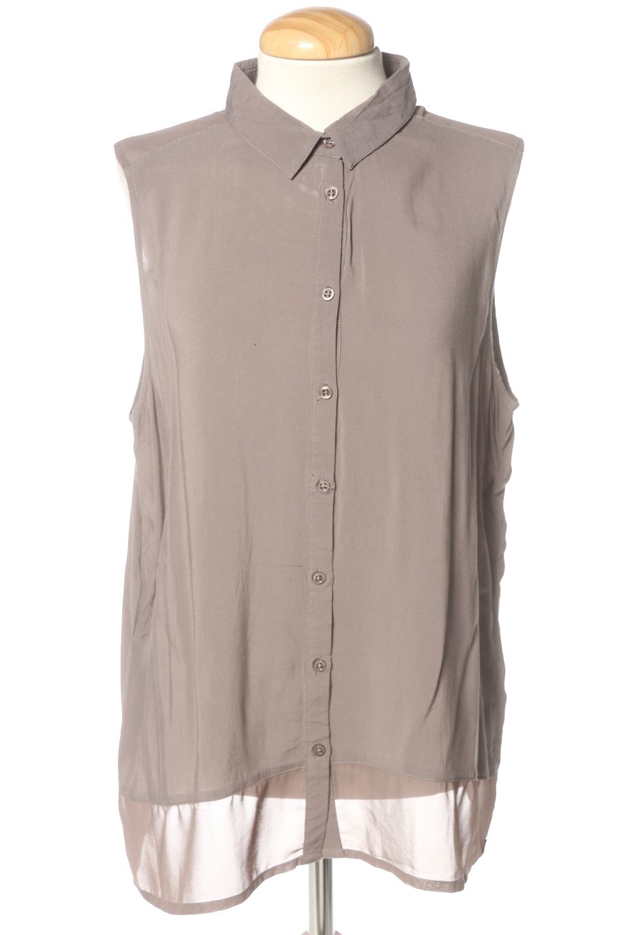 Chemise sans manches BONOBO de la taille XL, de couleur gris