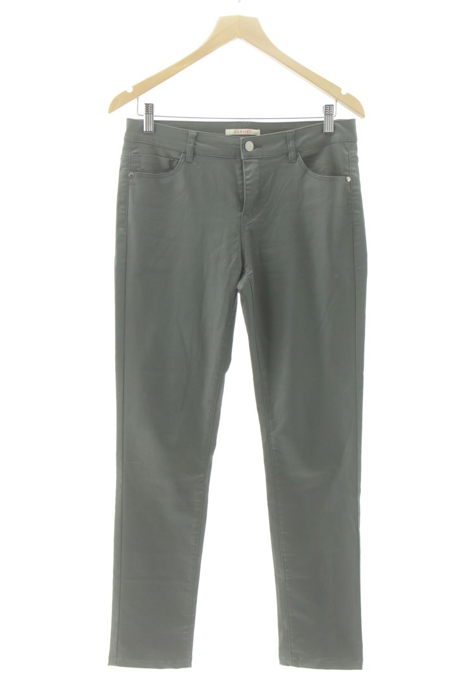 Pantalon Camaieu de la taille 40, de couleur gris