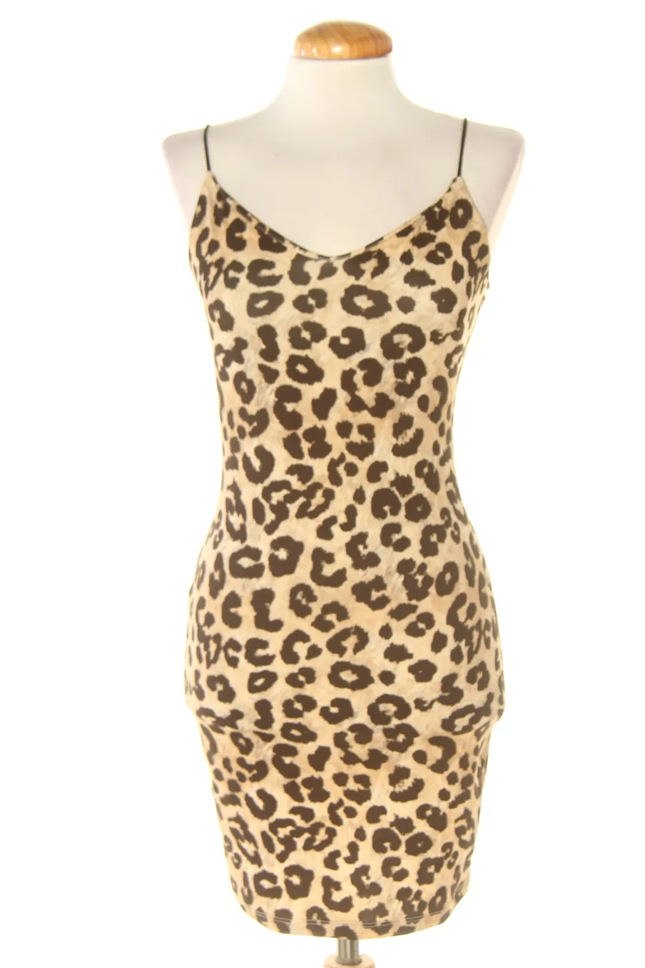 Robe de jour Bershka de la taille S, de couleur animal print