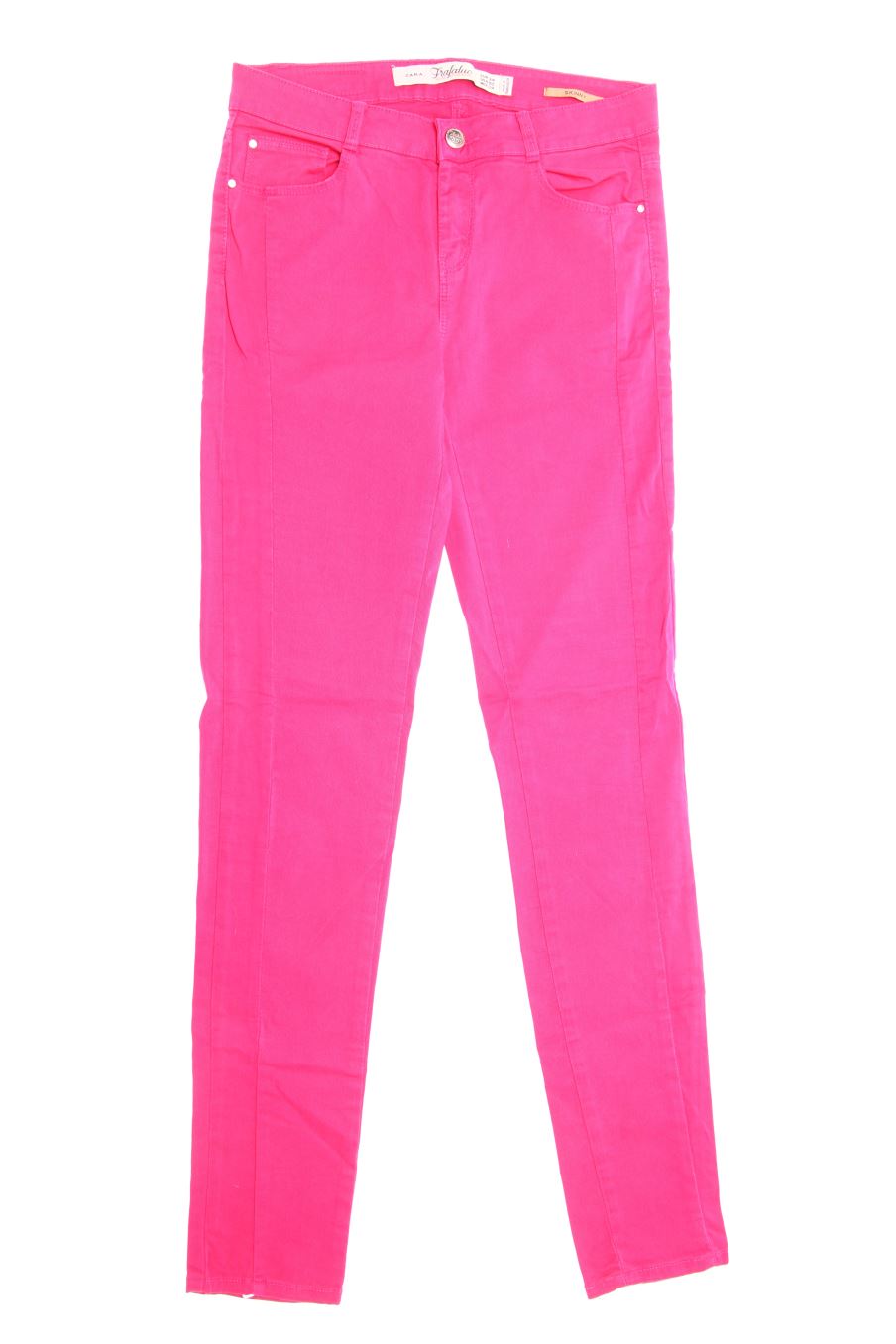 Jeans Trafaluc de la taille 34, de couleur rose de denim