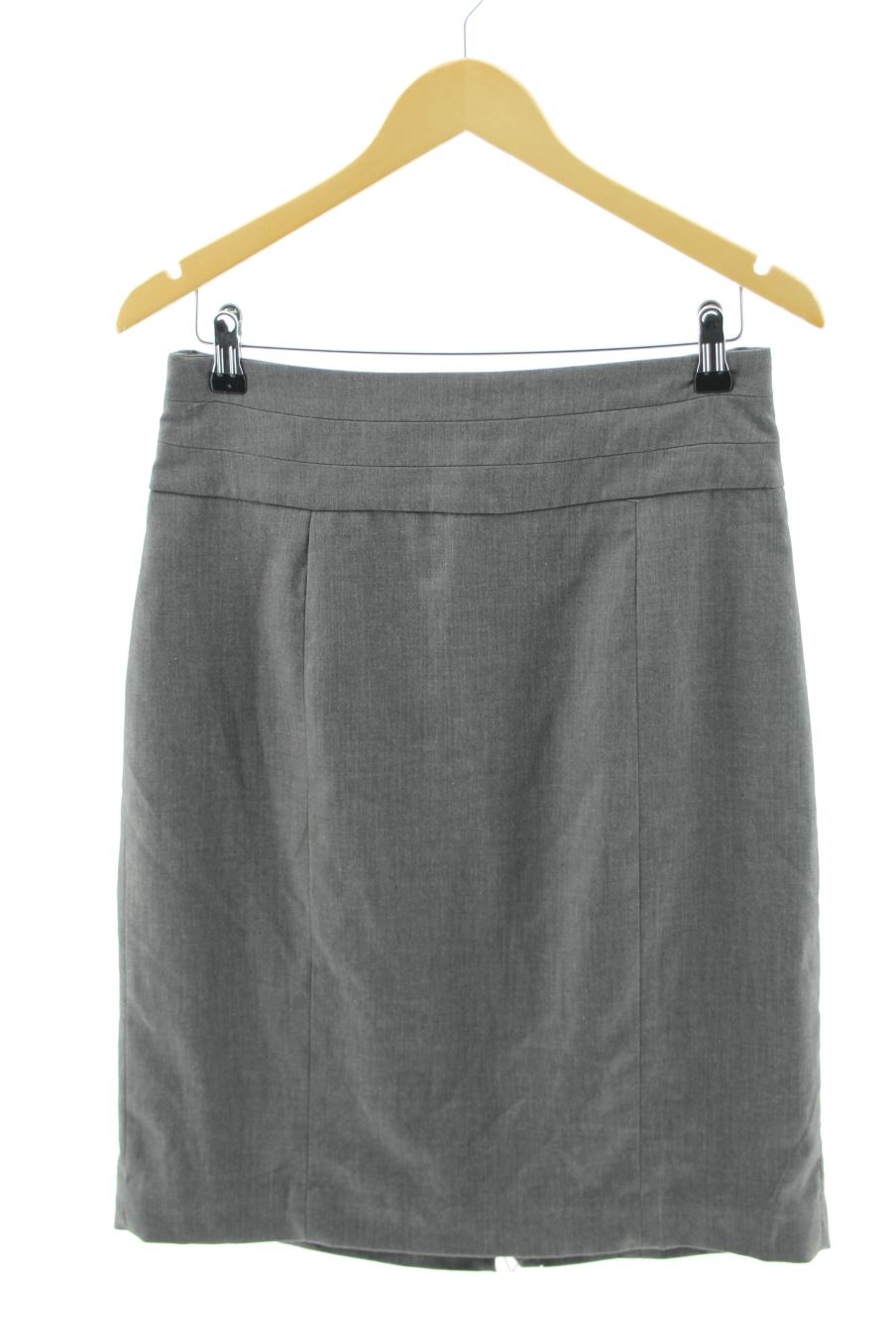 Falda de H&M de la talla 40, de color gris