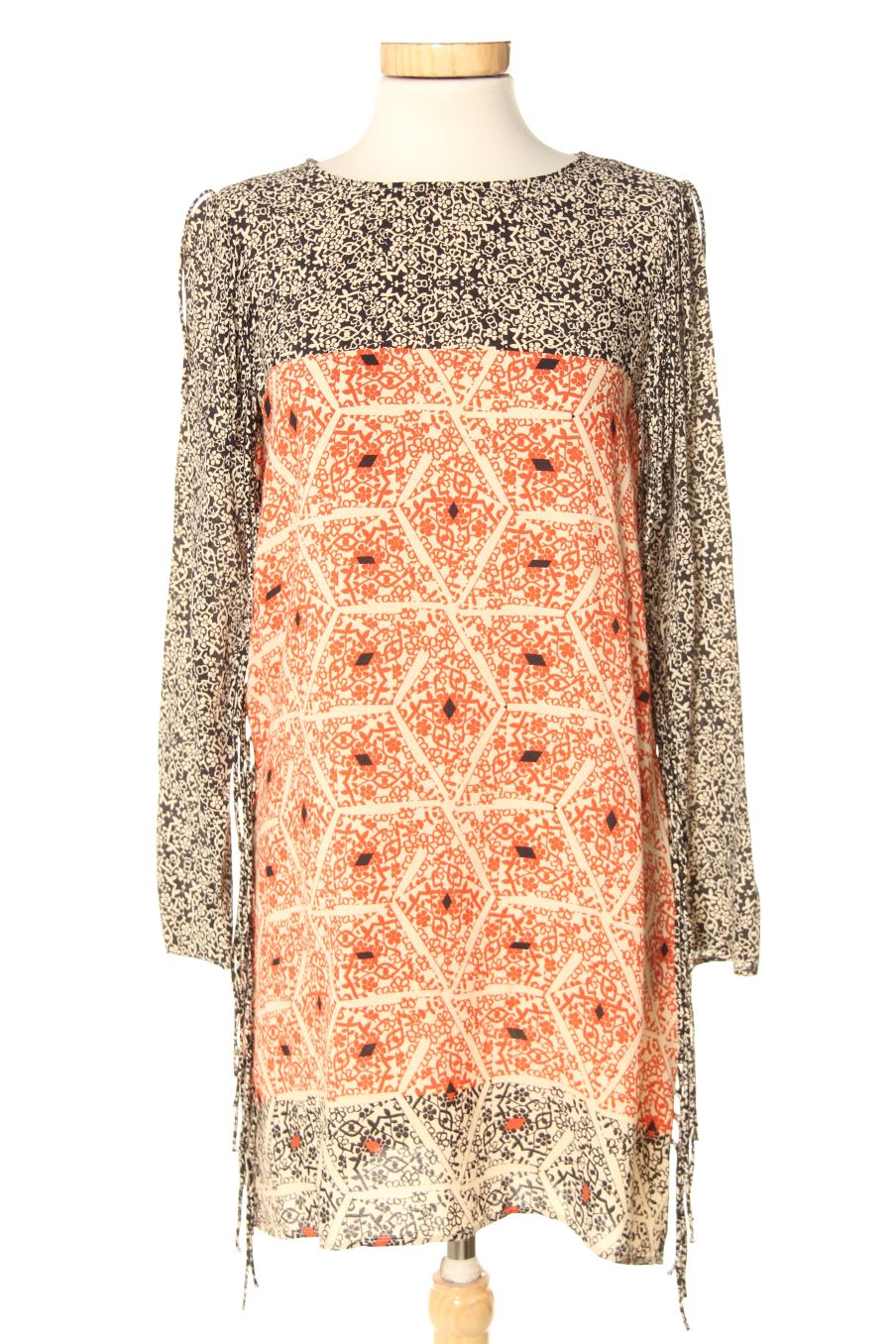 Robe casual Zara de la taille XS, de couleur imprimés