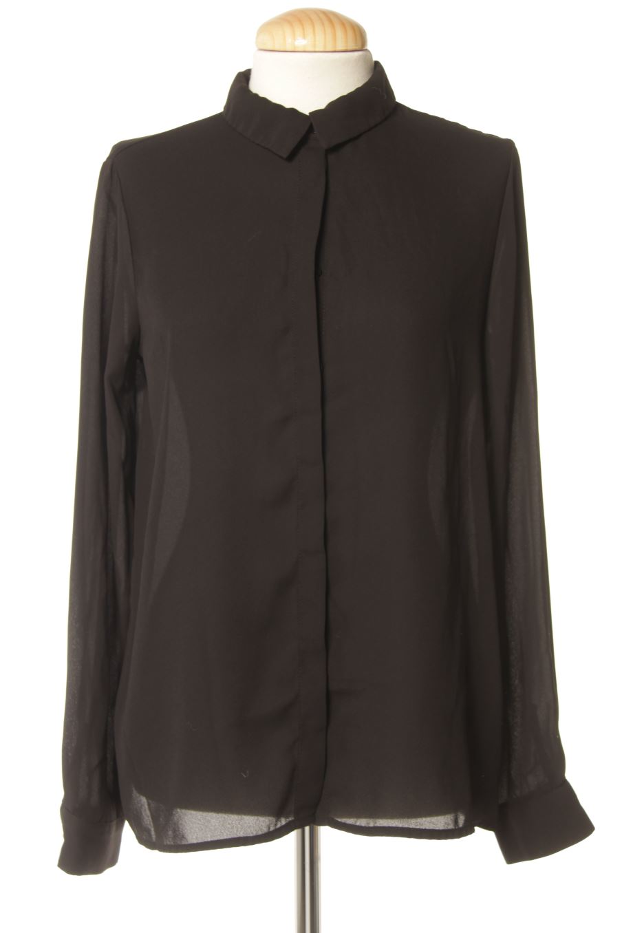 Chemise Zara de la taille S, de couleur noir