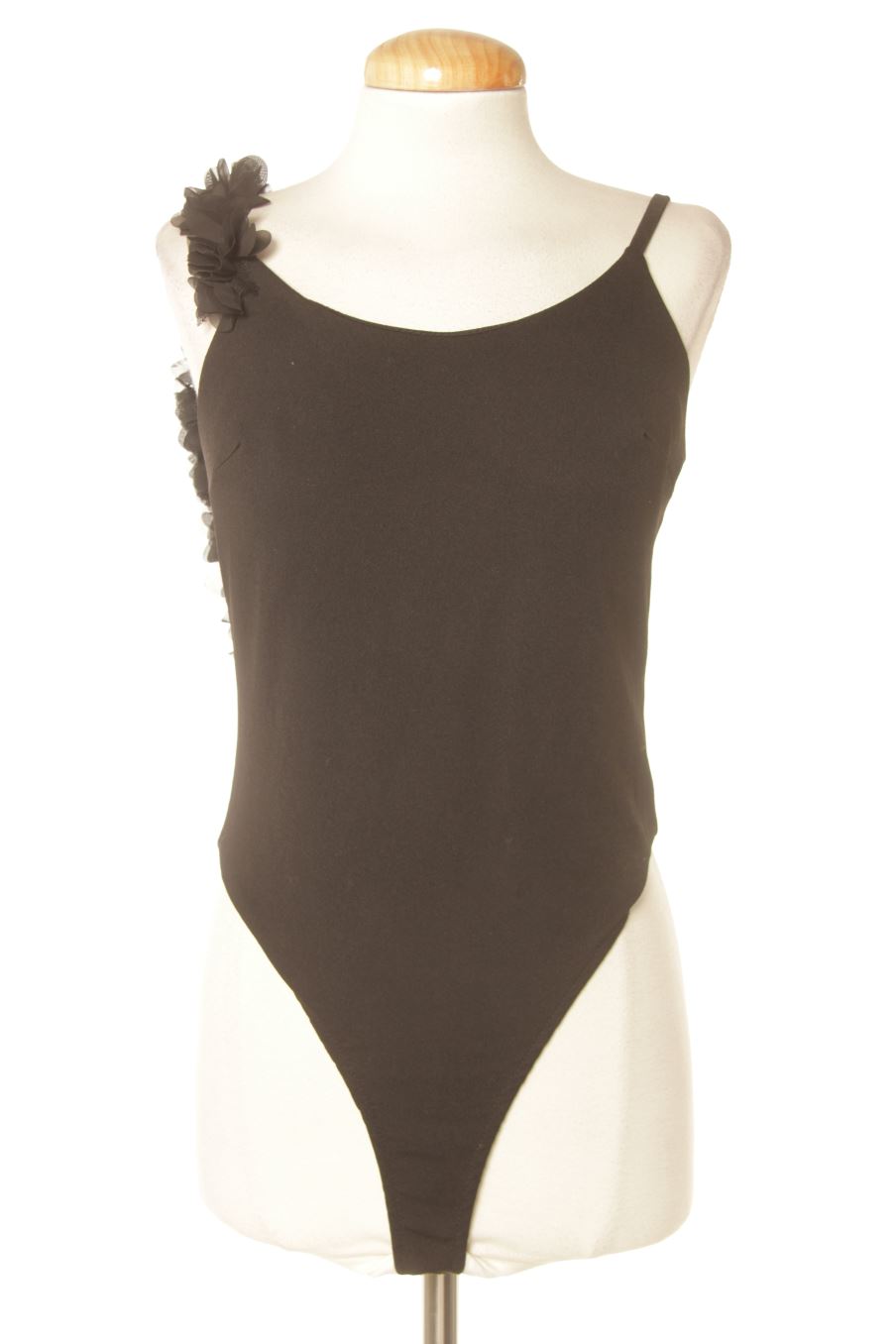 Body de PERCENTIL de la talla XS, de color negro